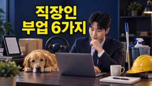 전자책·배송·대리운전·펫시터·청소·건설 일용직 부업 선택지를 살펴보는 직장인